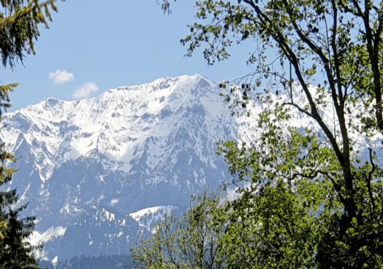 Bergpanorama Haus Hopfner Apartment Garmisch-Partenkirchen Bagian luar foto