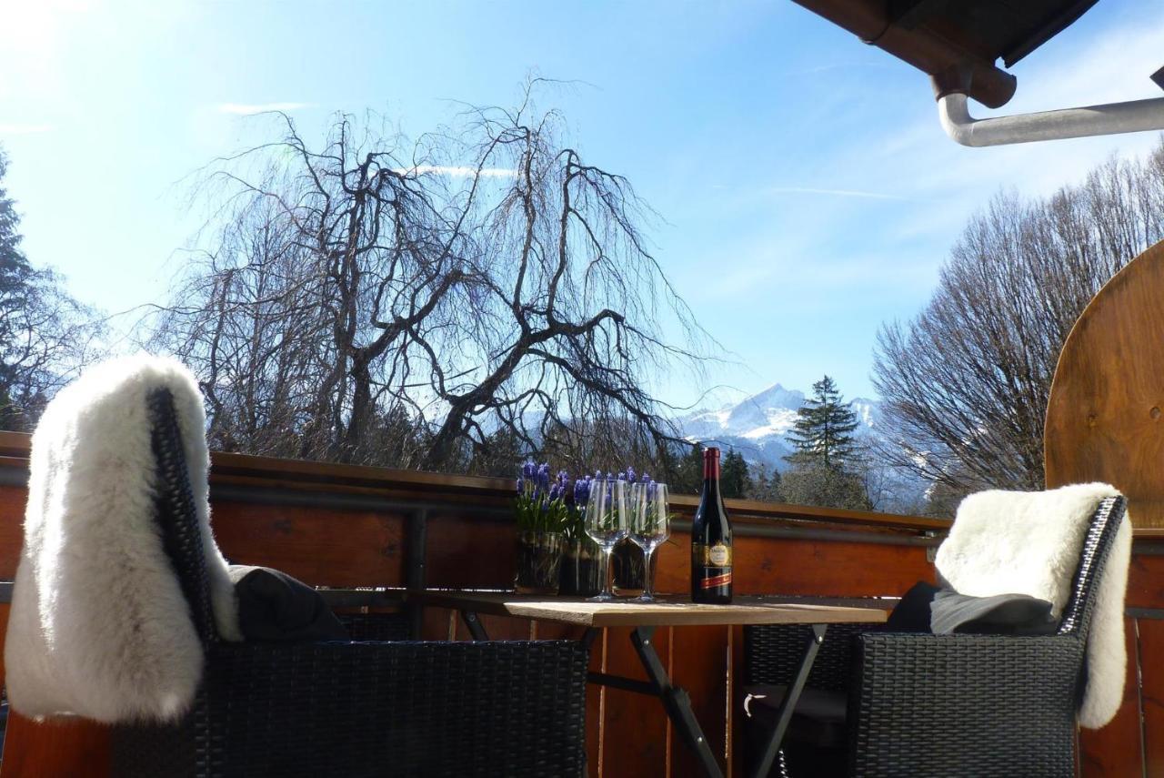 Bergpanorama Haus Hopfner Apartment Garmisch-Partenkirchen Bagian luar foto